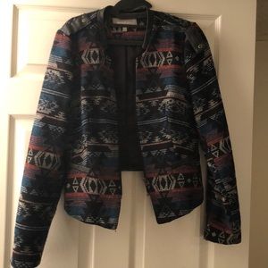 Daniel Rainn Southwestern Print Blazer